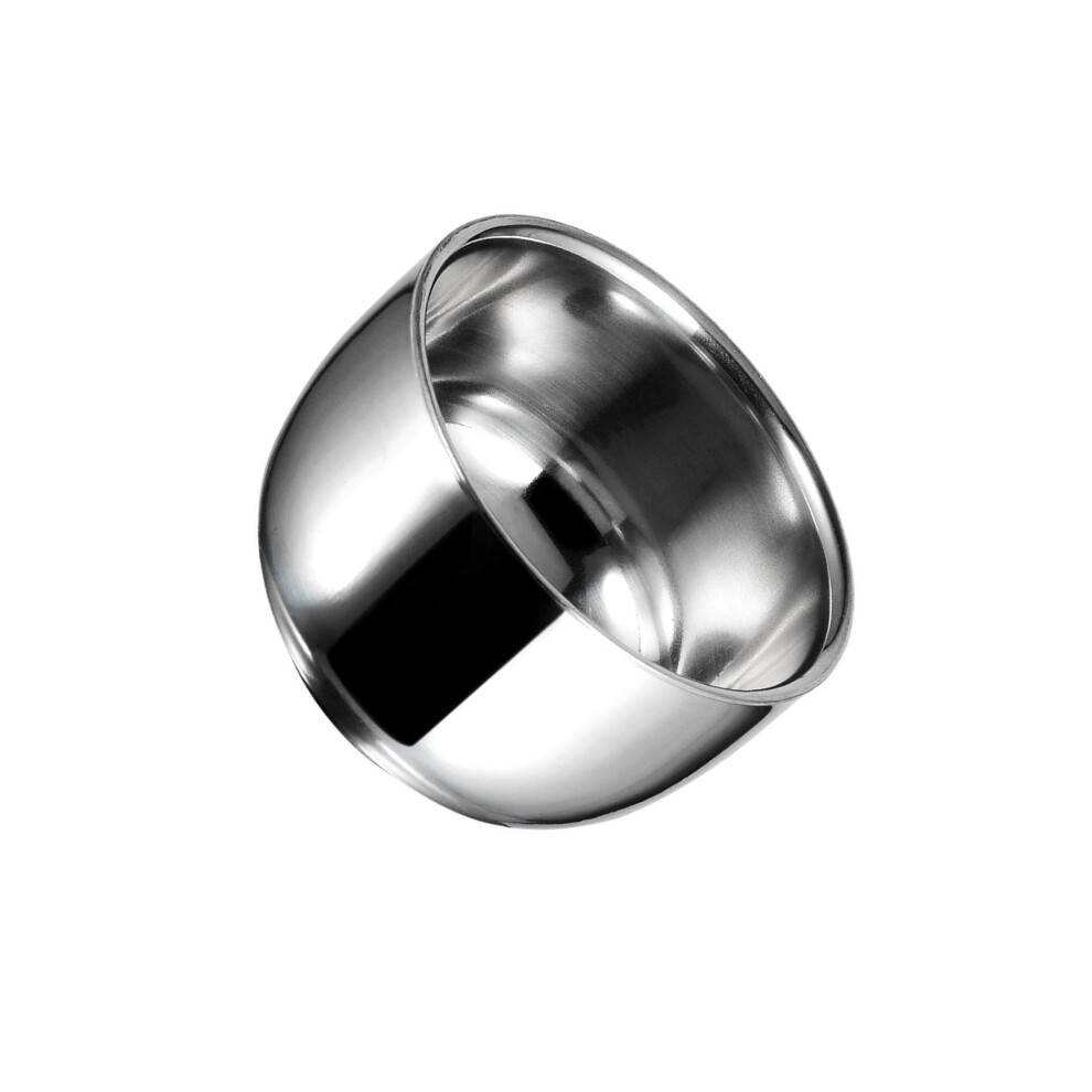 Shaving Bowl Shaving Soap Bowl Stainless Steel Wet Compact Lightweight