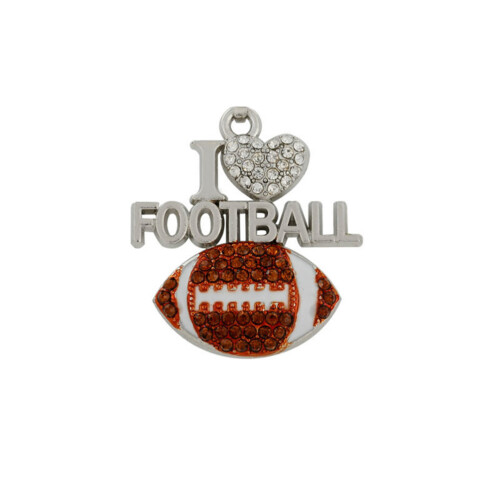 Football Buchstabe Anhänger Armband 1