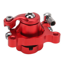Gruppo rotore freno a disco 4Pocket Bike, pinza freno ad alte prestazioni con design leggero, pinza freno a disco posteriore in lega di alluminio CNC