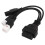Live Engine Data Diagnostic Adapter, Canbus Compatible Motorcycle OBD Cable for Real Time Data and Error Code Erasure | High Performance | Reliable 8
