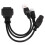 Live Engine Data Diagnostic Adapter, Canbus Compatible Motorcycle OBD Cable for Real Time Data and Error Code Erasure | High Performance | Reliable 7