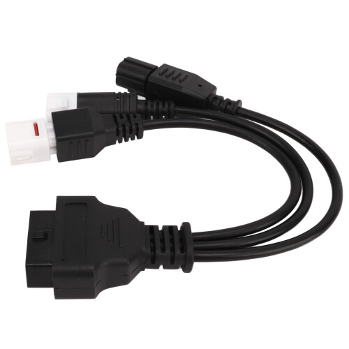 Live Engine Data Diagnostic Adapter, Canbus Compatible Motorcycle OBD Cable for Real Time Data and Error Code Erasure | High Performance | Reliable 1