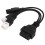 Live Engine Data Diagnostic Adapter, Canbus Compatible Motorcycle OBD Cable for Real Time Data and Error Code Erasure | High Performance | Reliable 4