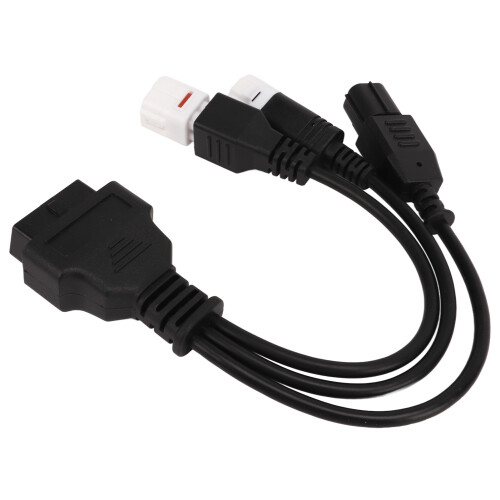 Live Engine Data Diagnostic Adapter, Canbus Compatible Motorcycle OBD Cable for Real Time Data and Error Code Erasure | High Performance | Reliable 2