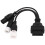 Live Engine Data Diagnostic Adapter, Canbus Compatible Motorcycle OBD Cable for Real Time Data and Error Code Erasure | High Performance | Reliable 5