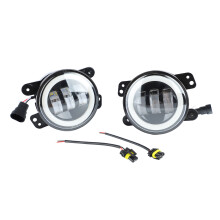 Waterproof LED-rijlampen voor Jeep en SUV, SAE DOT-goedgekeurde mistlampen met superieure UV-bescherming en hoge slagvastheid, krachtige verlichting