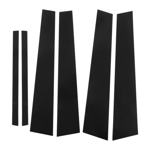 Κάλυμμα διακοσμητικού κολόνας B4Car Glossy Black Μοντέρνος σχεδιασμός Ανώτερο υλικό