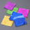 5 Paquetes Aluminio 8X8 Cm Para Chocolate 6