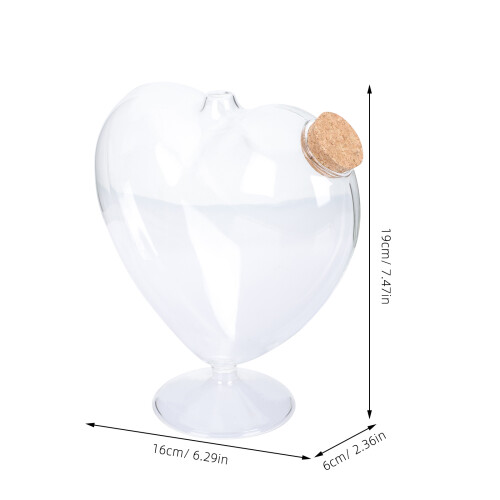 origami display flasche mit landschaft und wunschkarte 1
