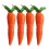 4 Piezas Mini Zanahorias Decorativas Simuladas 9