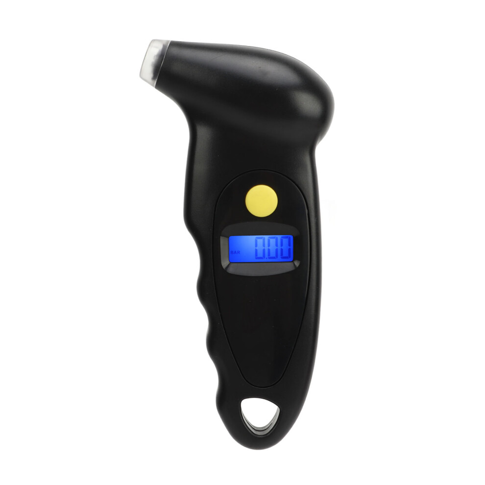 Digital Tire Gauge, Backlit Lcd 4 Clear Nighttime Use, Ergonomic Design Ensuring Comfortable Grip, Fast Accurate Measurements, Replaceable Batteries 9139052764156