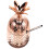 Vaso De Cóctel De Piña 450 Ml Con Pajilla 11