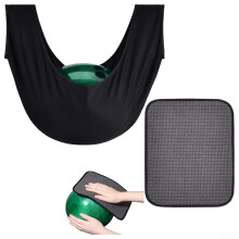 Professional Bowling Ball Cleaning Kit With Towels And Protective Mats 20x25 Cm Bowling Accessories Ball Care