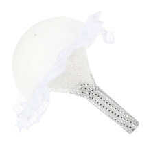 soporte para ramo de novia con mango floral y espuma
