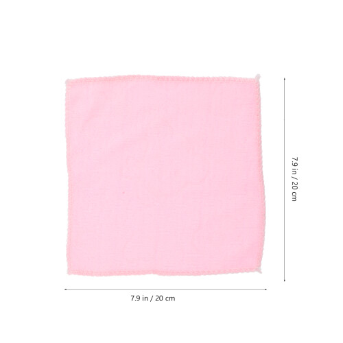 10 pièces serviettes microfibre 20x20 cm de 2