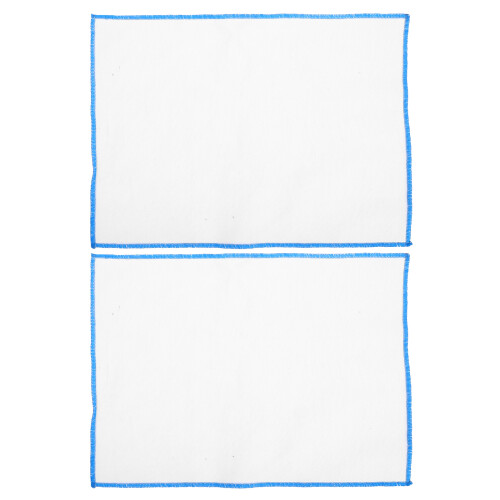 2Ud De Para Flauta Gasa Blanca Material De