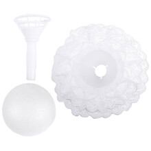 juego de soporte espuma para ramo con manija y boda