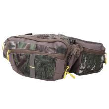 Waterdichte heuptas voor de jacht met ademende mesh schouderbanden, lichtgewicht militair klimaccessoire in groen camouflagedesign, geschikt voor