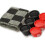 Διαδραστικό σετ παιχνιδιών Giant Checkers Mega Tic Tac Toe με πτυσσόμενο αναστρέψιμο χαλί, 3
