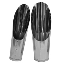 2 Unidades Cucharas Acero Inoxidable Para Trasplante Y Aireación
