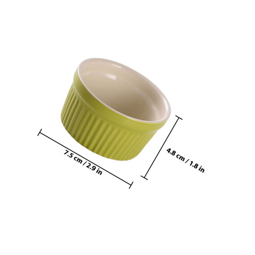 2 Pezzi Ciotola In Rotonda Per Dolci E 1