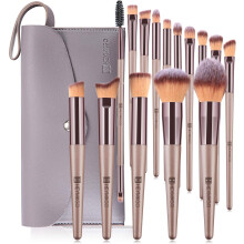 HEYMKGO Makeup Brushes, 15 Pcs Make Up Brushes Set