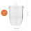 creuset en quartz pour métallique expérience scientifique 2