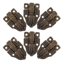 6 Pezzi Chiusure 40X62 Mm Per Scatole Gioielli In Legno In Bronzo