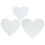 3 Pezzi In Acrilico Componibili Per Trapuntatura Forma Cuore 4