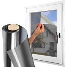 Película para ventanas con control de calor y protección UV, reflectante, unidireccional, protectora de privacidad para bloquear el sol,