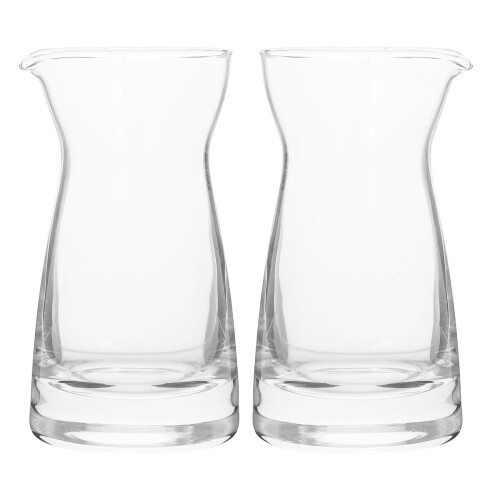 2 Piezas Jarra De Vidrio Para Leche Y Salsa 80 Ml