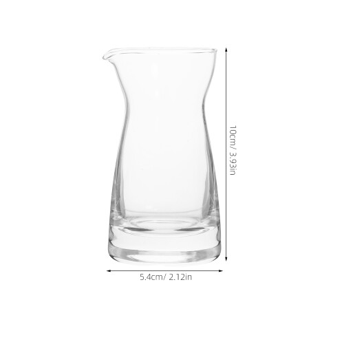 2 Piezas Jarra De Vidrio Para Leche Y Salsa 80 Ml 1