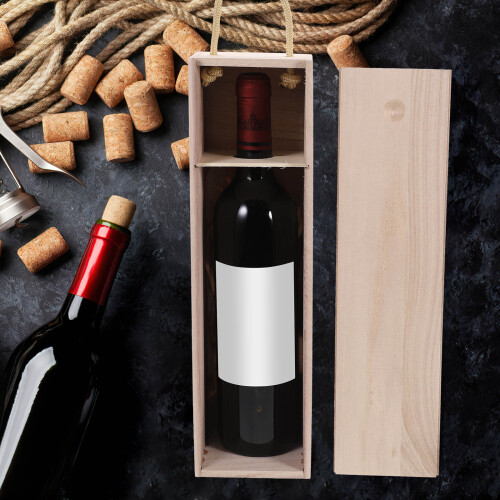 1 De Para Garrafa De Vinho Com Alça 2