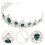 tiara de cristal com para noiva, base prateada e 10