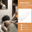 Drap De Table Massage Lavable, Lit Confortable Blanche 8
