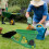 Lawn Spreader with Precise Seeding Control, 5Level Adjustable Handheld Fertilizer Tool, 1.5L Capacity 3