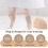Ballet Toe Pads Toe Protector Toe Protector for Pointe Shoes and  Heels (S) 4