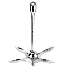 Kayak, Paddleboard 316 Stainless Steel Paddle Board 8.8lb Grapnels Hardware for Marine Yacht Fishing Boat