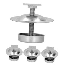 4Pcs Beehive Stand Feet Bases for Outdoor Use Ant and Moisture Resistant Beehive Feet Durable Metal Support for Beekeeping for Garden