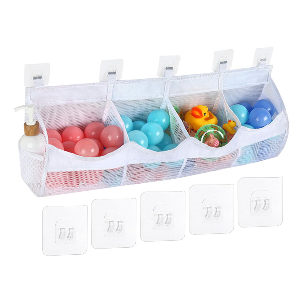 Bathtub Toy Organizer  Bathroom Storage  SpaceSaving Shower Shelf