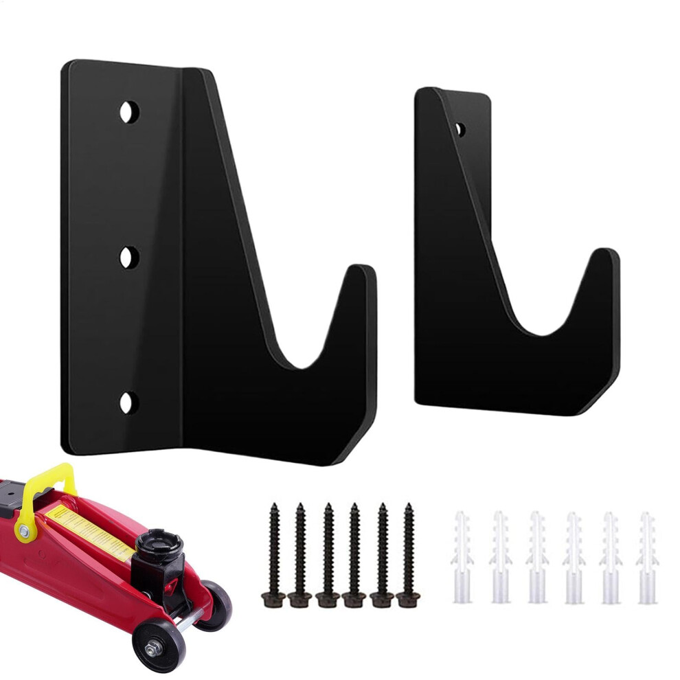 Heavy Duty Garage Tool Rack Wall Mounted Jack Stand Holder Steel Space Saving Storage 4.65X1.77in 9365049478052