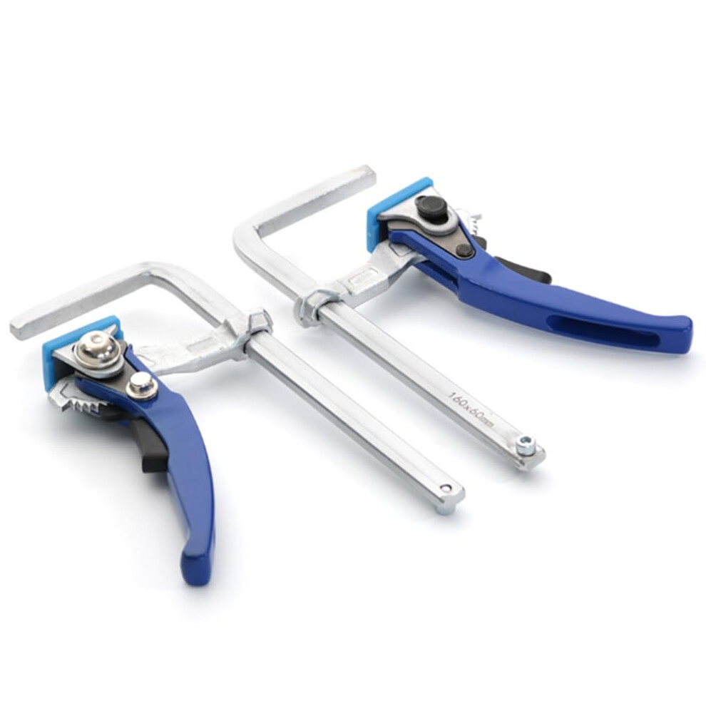 Woodworking Clamp 2 Pack Dovetail Track Quick Release F Clamps For Joinery And Secure Wood Clamping 9365049477970
