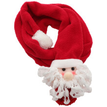 Bufanda Navideña De Papá Noel, Y Ciervo Invernal