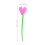 6 Pièces Marqueurs Verre Silicone Forme Fleurs Pour 2