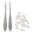 lot de tailleur fusain, , , éponge – outils dessin 3