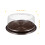 20 . cajas plástico 20 cm transparentes desechables para pasteles 4