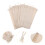 10 Pièces En Coton Lin Étui À Rangement Fourchette 10