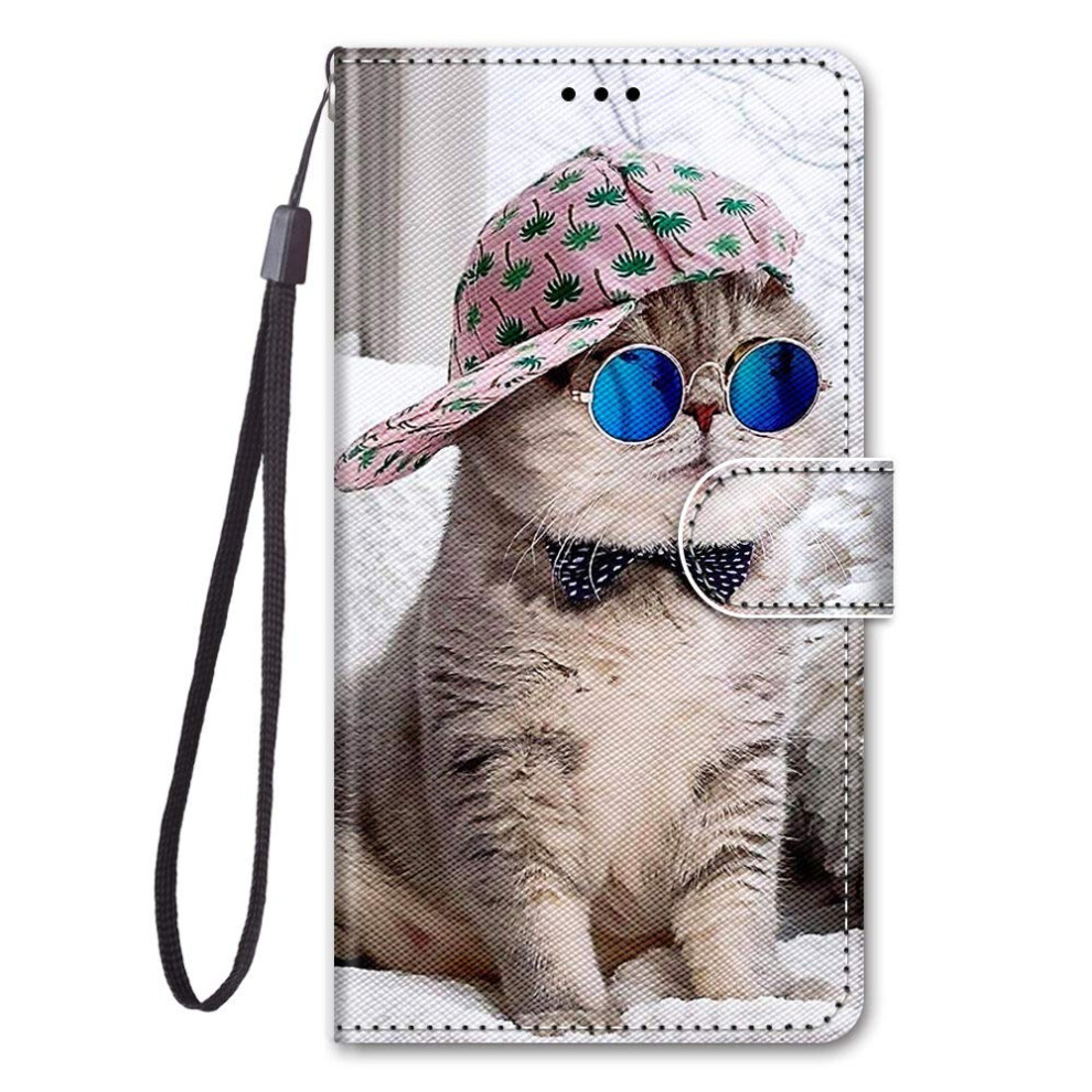 Pu Leather Flip Wallet Case With Magnetic Closure, Card Slots And Stand Function For Moto G72 9365049478786