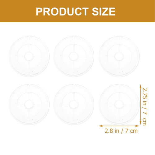 10pcs plastic spools bobbins for thread wire winding sewing tools 1
