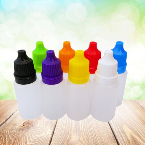 8 Pièces 20 Ml Flacon Vide En Plastique Squeezable Compte- 2